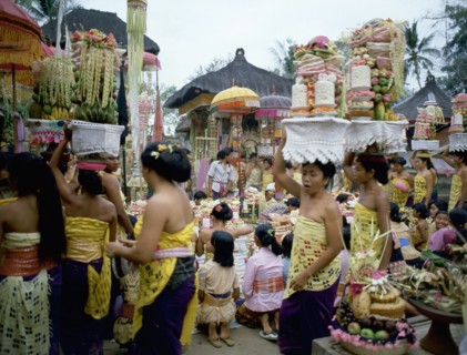 The Galungan festival