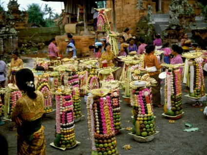 The Galungan festival