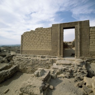 Graeco-Roman remains at Wadi Natron