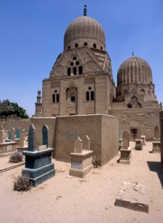 Two domed mausolea in the southern cemetery