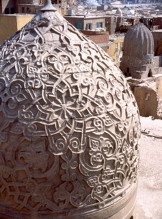 The mausoleum dome of Quytabay's sons