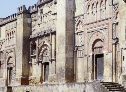 The west side of the Great Mosque at Cordoba
