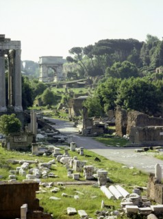 The Roman Forum, looking east
