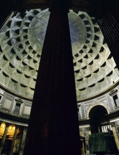 Interior view of the Pantheon