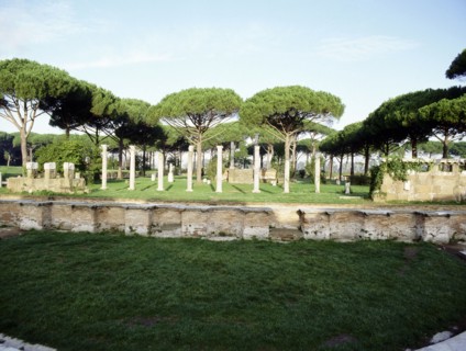 Reconstructed theatre at Ostia