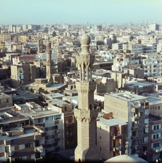 View of Fatimid Cairo from the Great Friday Mosque