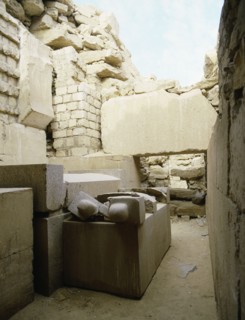 The burial chamber at Abusir of Ptah - Shepses, the vizier of Neuserre