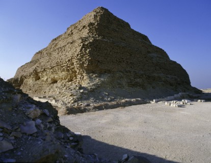 The step pyramid of Zoser