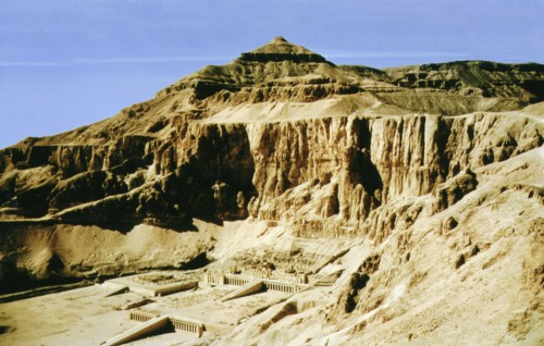 The funerary temple of Queen Hatshepsut at Deir el-Bahari