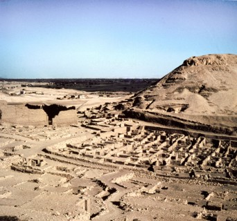 The village of Deir el-Medina is situated in the West Bank of the Nile opposite Luxor and was inhabited by the workmen who built the royal tombs between the reign of Thutmosis I and the late Ramessid ...