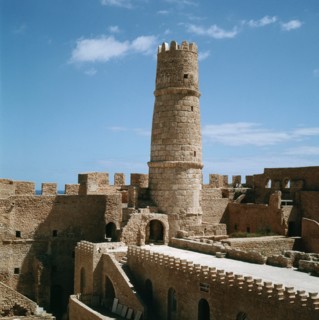 The watch tower of the Ribat of Monastir