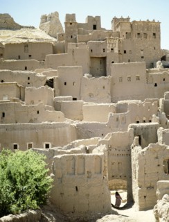 Ait Ben Haddou - the original approach and entrance