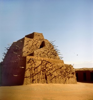 The tomb of Askia Mohammed, ruler of the Songhai empire from 1493 to 1528, at Gao