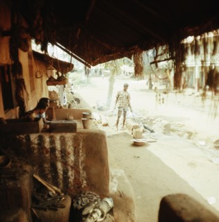 The street of the brass casters in Benin City