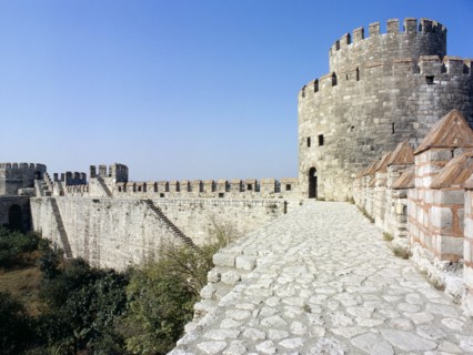 During the centuries of Turkish rule of the city of Constantinople, many of the original Byzantine fortifications were changed or modernized