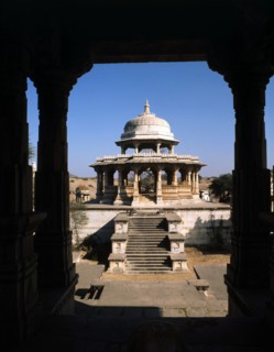 Jaisalmer, a town which for centuries commanded a strategic position on the camel train route from central Asia to India