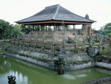 The bale kambang of the royal palace at Klungkung, former capital of Bali