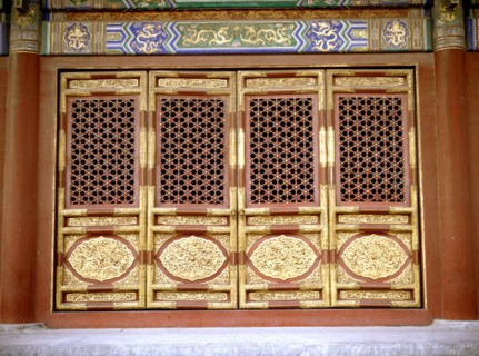 Gilded doors, Forbidden City