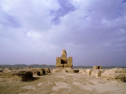 The ruins of Jiaohe City