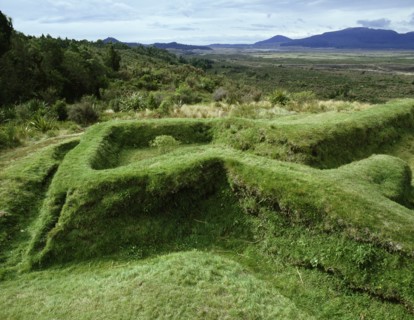 Te Porere Redoubt, south of Lake Taupo