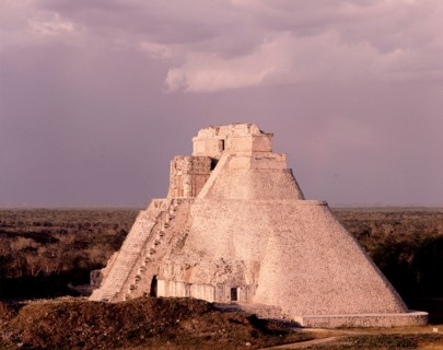 The Pyramid of the Magician at Uxmal