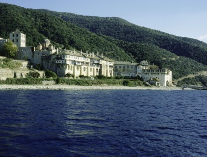 The monastery of Xenophondous, Mount Athos
