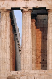The Parthenon colonnade