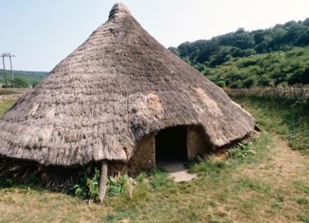 The experimental farm of Little Butser in Hampshire