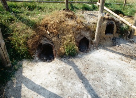 The experimental farm of Little Butser in Hampshire