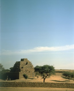 The tomb of Askia Mohammed, ruler of the Songhai empire from 1493 to 1528, at Gao