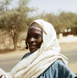 A Fulani woman photographed at Gao, Niger