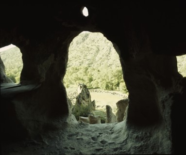 Religious and ceremonial centre at Frijoles canyon