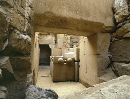The burial chamber at Abusir of Ptah-Shepses, the vizier of Neuserre