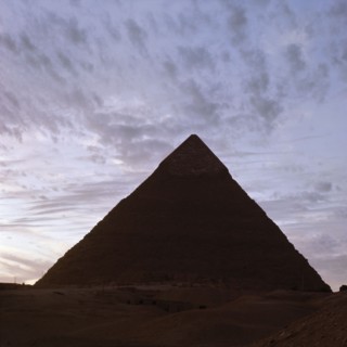 The Pyramid of Khephren at Giza