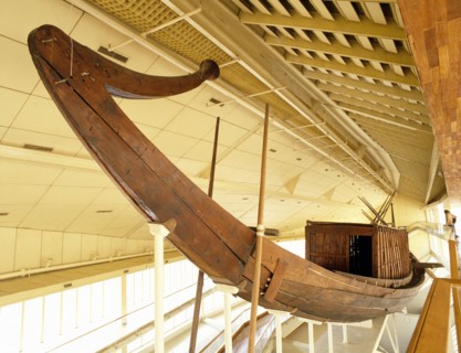 The funerary boat of King Cheops
