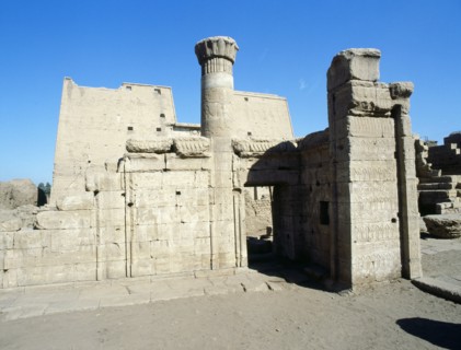 View of the Temple of Horus, Edfu