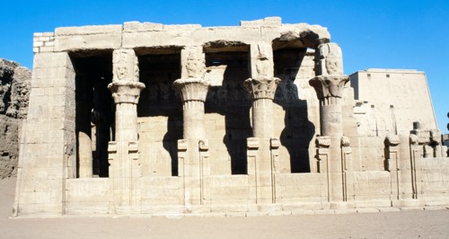 View of the Temple of Horus, Edfu