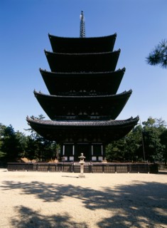 Five storey pagoda, Kofukuji temple