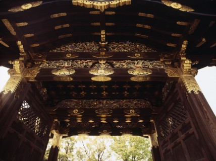 Nijo Castle gate, originally at Fushimi