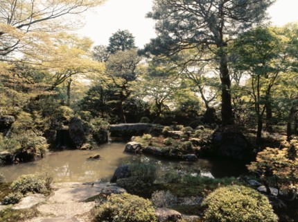 The garden of Katsura Imperial Villa