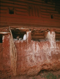 The shrine of Aruosa, the Supreme God, in the palace of Chief Ogiamwen