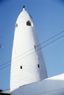 The minaret of Monohry mosque, Mombasa