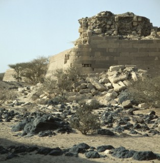 Ruins of the ancient dam at Ma'rib