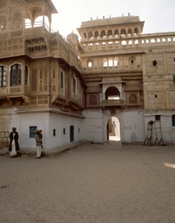 Jaisalmer, a town which for centuries commanded a strategic position on the camel train route from central Asia to India