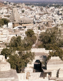 The lake city of Udaipur, Rajasthan