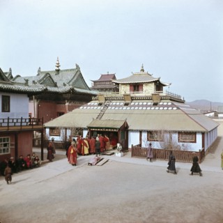 The Golden Temple in Ulan Bator