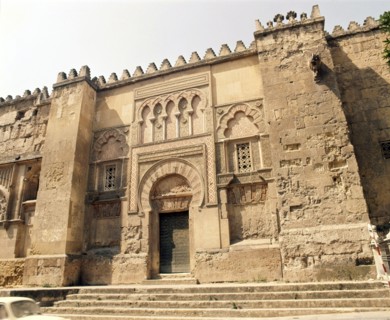 The west side of the Great Mosque at Cordoba
