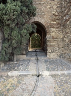 The Alcazaba or citadel of Malaga