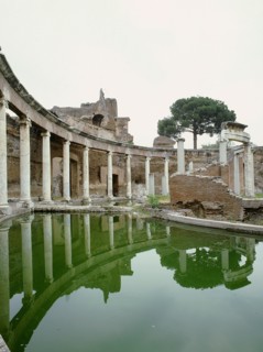 Hadrian's Villa, a complex of buildings, gardens and pools stretching for over a kilometre in length