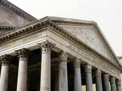 Exterior view of the Pantheon